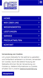 Mobile Screenshot of nse-elektrotechnik.de